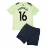 Manchester City Rodri Hernandez #16 Tredjedraktsett Barn 2022-23 Kortermet (+ korte bukser)